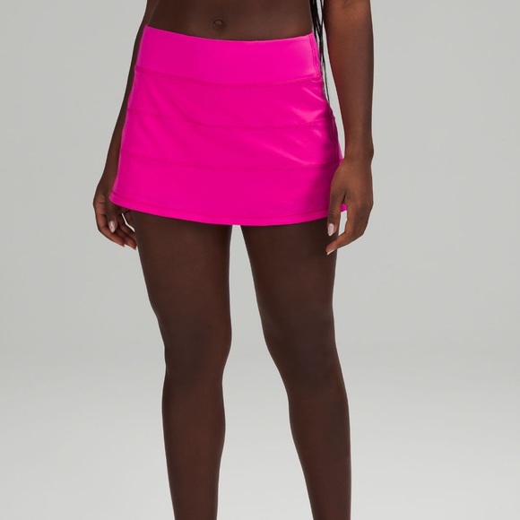 lululemon athletica Skirts Nwt Lululemon Sonic Pink Pace Rival